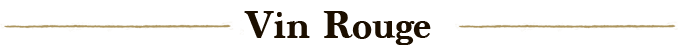 Vin Rouge
